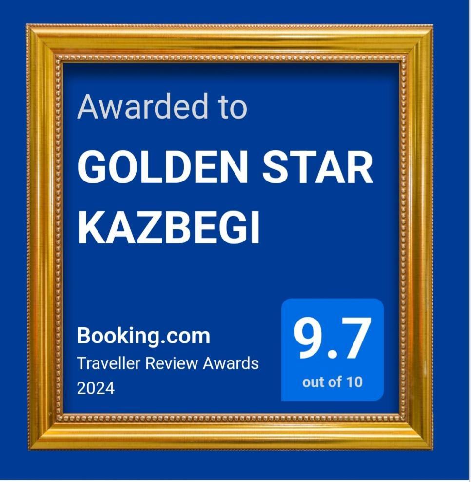 Hotel Golden Star Kazbegi Exterior foto
